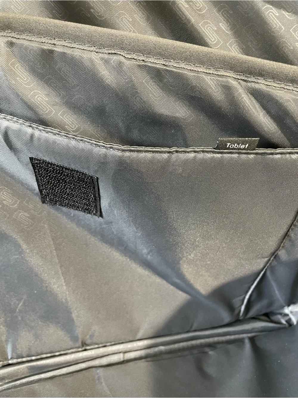 Solo New York Convertible Backpack Briefcase Laptop Bag Gray Multi Pocket Travel